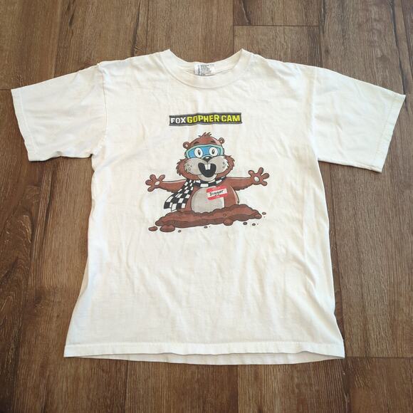 VTG Chase Authentics Adult Medium Nascar Fox Sports Gopher Cam Digger Squirrel - Picture 1 of 7